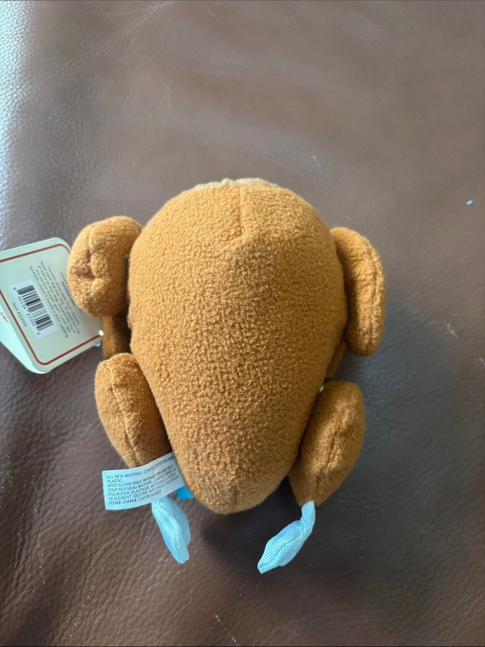 Bark plush turkey